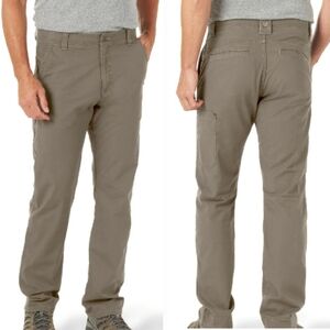 Wrangler Outdoor Frontier Utility Pants Men's 44 x 30 Green Straight Fit New